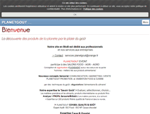 Tablet Screenshot of planetgout.com